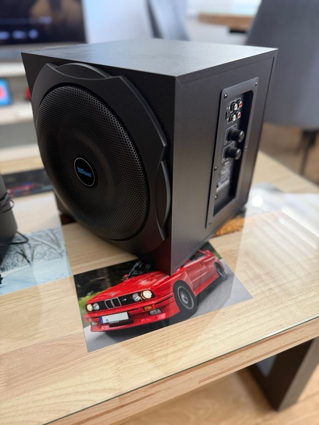 Altavoces 2.1 Trust negros