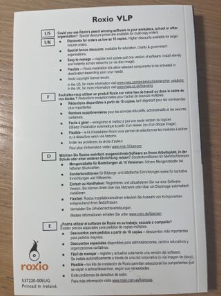 Roxio Toast 9 Titanium - Software Original