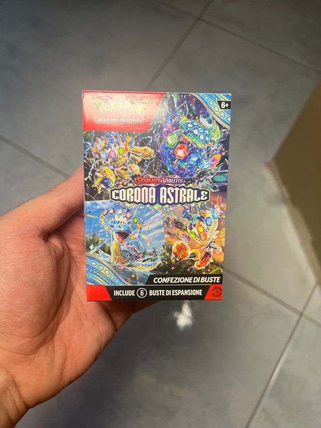 6 Buste Corona Astrale - Pokemon