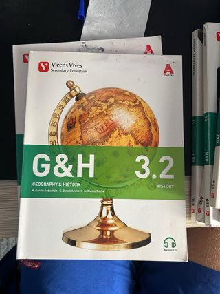 History and Geography books in english secundaria 