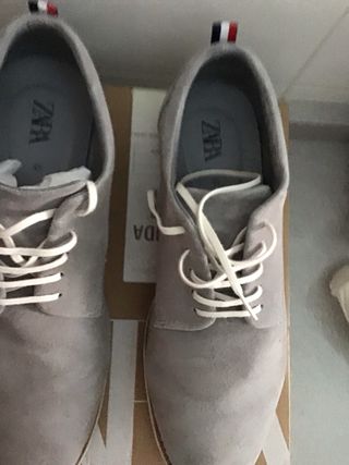 Zapatos Zara Gris - Casual