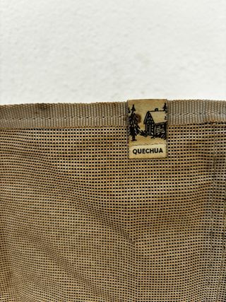 2 sillas plegables Quechua Decathlon tamaño S y XL