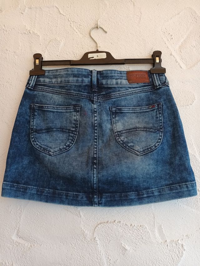 Mini Falda Vaquera Tommy Hilfiger - Talla S