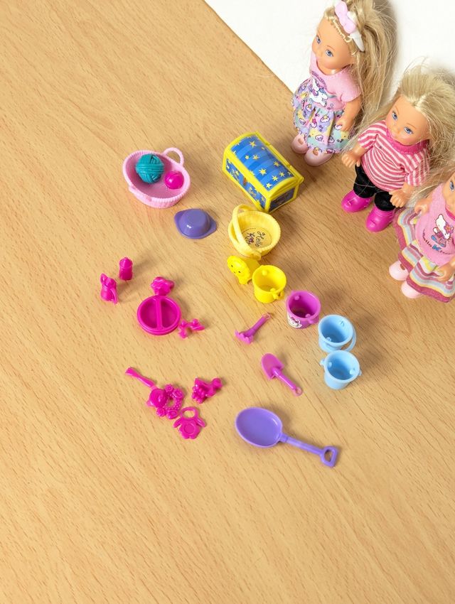 3 Muñecas Hello Kitty Steffi love y accesorios