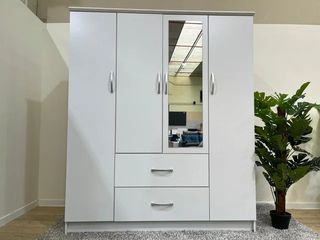 PRECIO DE LOCURA ARMARIO DE 4 PUERTAS ESPEJO DOS C