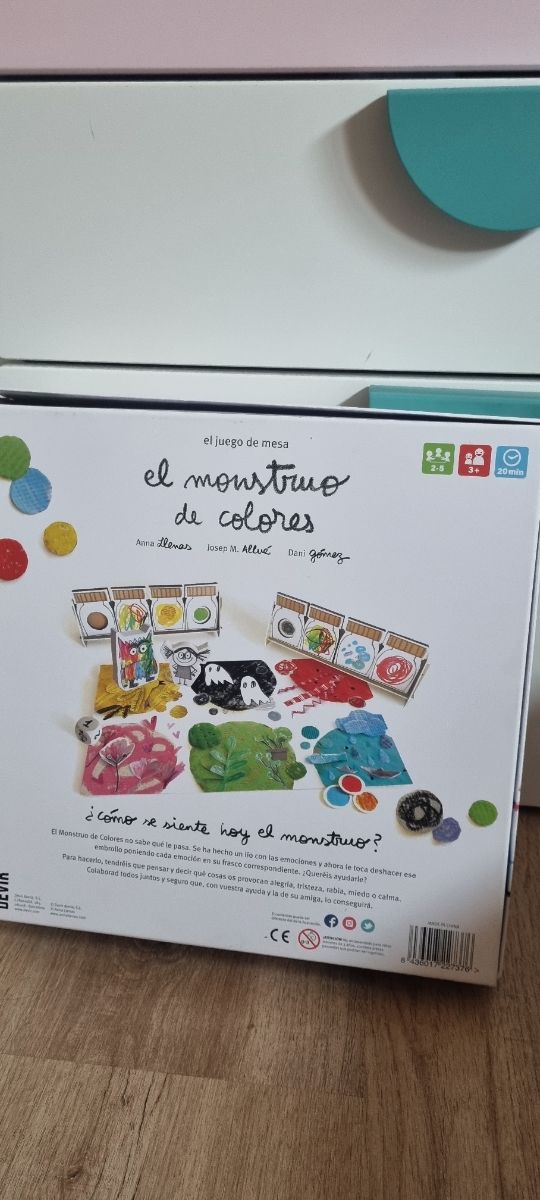 Juego El Monstruo de Colores.