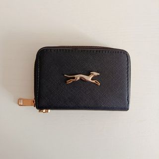 Monedero negro - pequeño y elegante