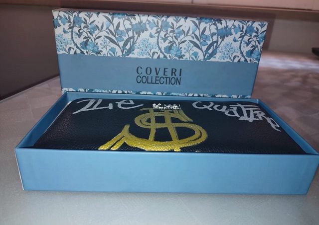 Portafoglio Coveri Collection - Nero/Oro