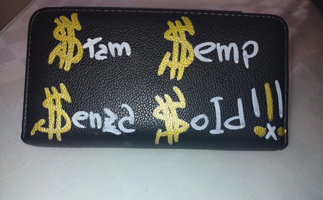 Portafoglio Coveri Collection - Nero/Oro