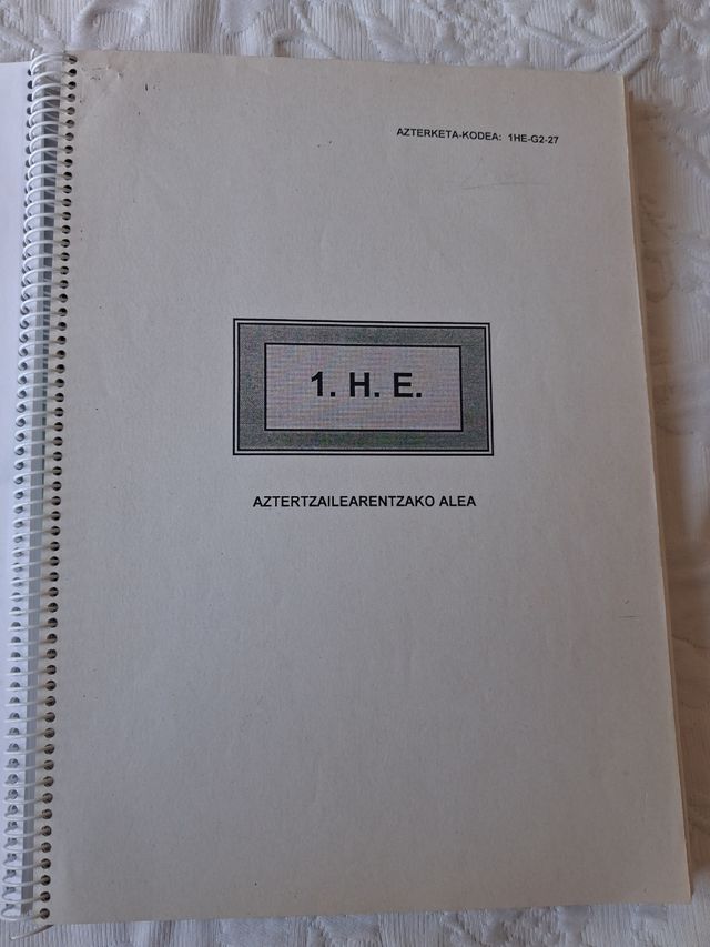 Modelos perfiles lingüísticos Euskera, PL1 y PL2.