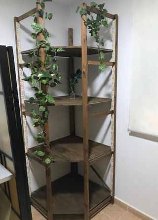 Mensola angolare marrone IVAR