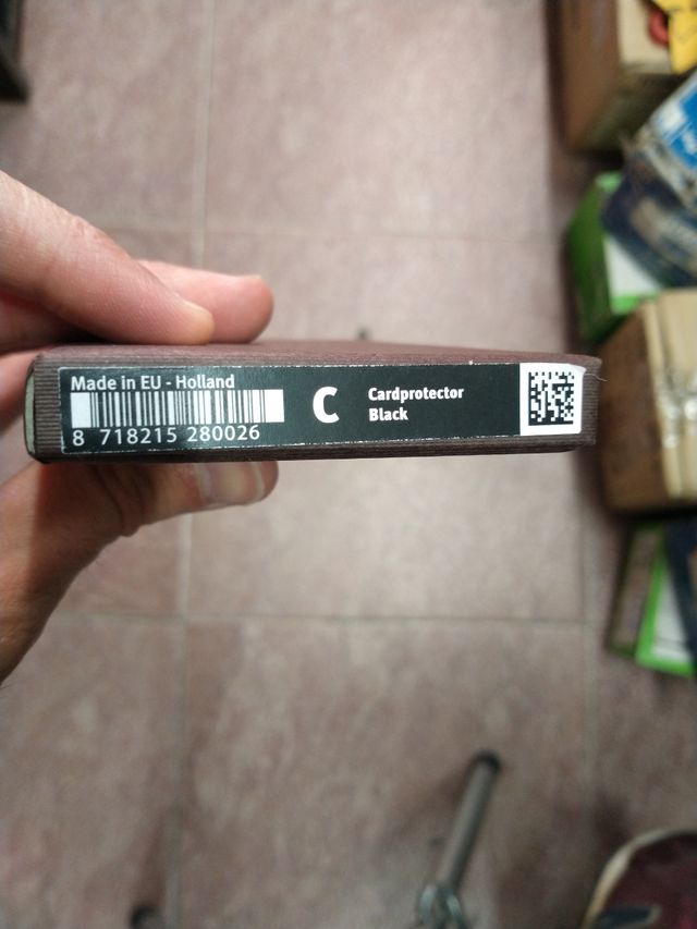 Tarjetero SECRID negro