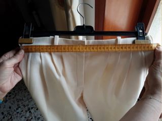 Pantaloni beige sartoriali