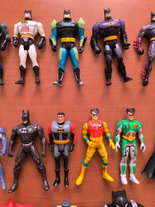 DC Action Figures Batman Vintage, 5€ cada unidade.