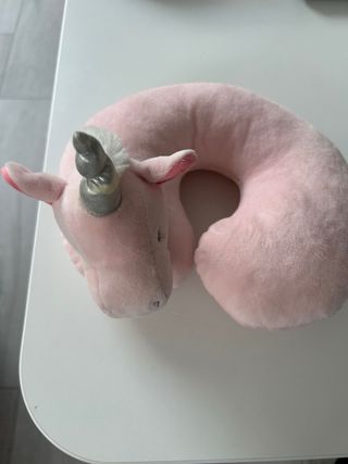 Almohada viaje unicornio
