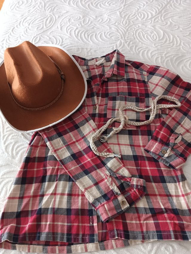 Disfraz vaquera niña