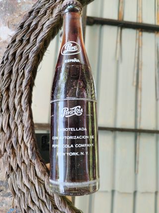 Botellín Pepsi-Cola antiguo