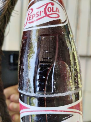 Botellín Pepsi-Cola antiguo