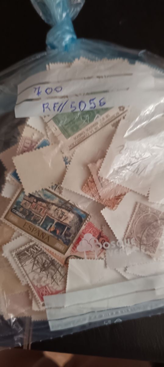 700 Sellos España: Usados y Variados