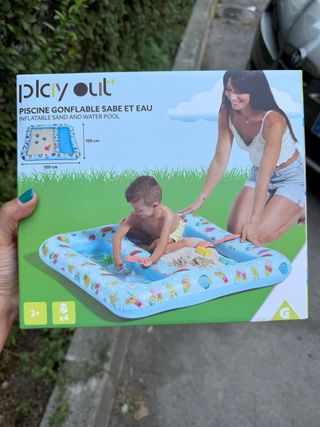 Piscina-arenero inflable 100cm