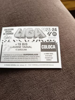 Cromo Lamine Yamal - Liga 23-24