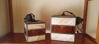 2 Lamparas Tiffany cristal
