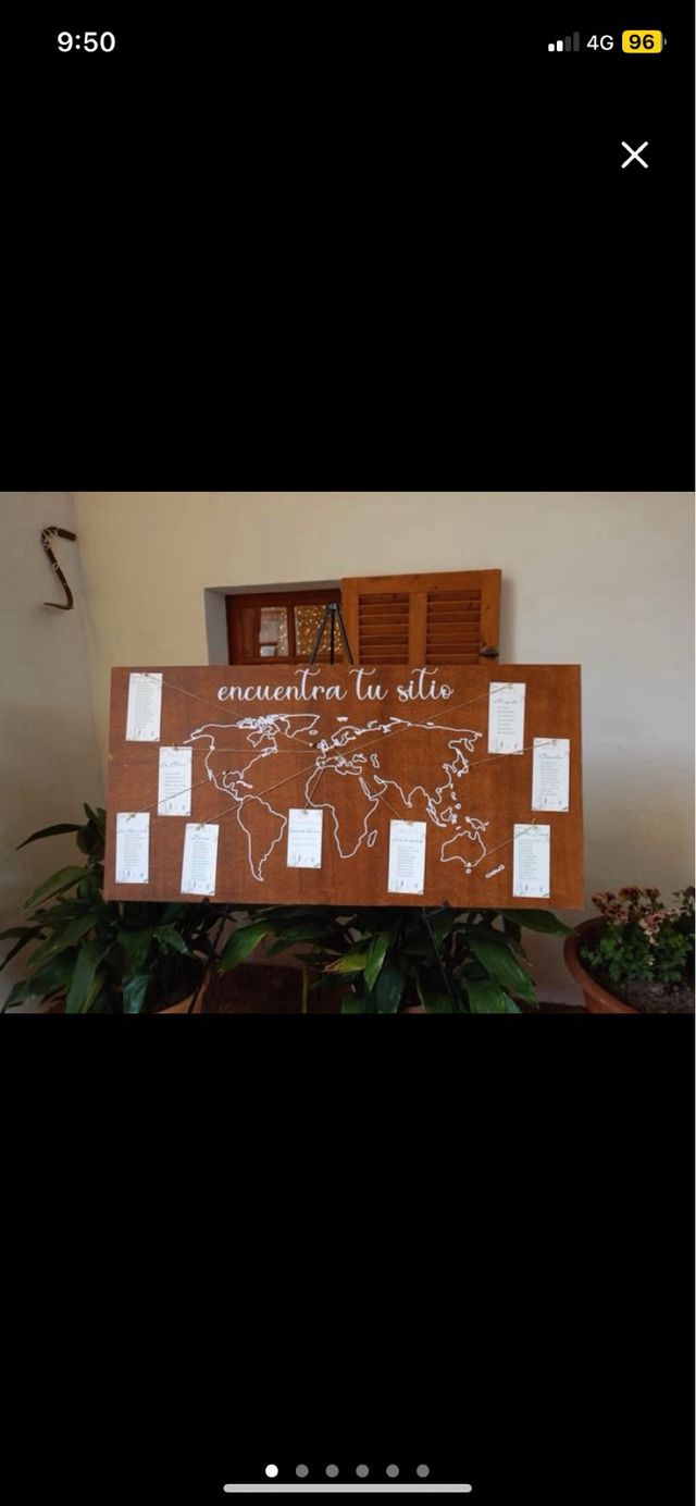 decoracion boda con tripodes 