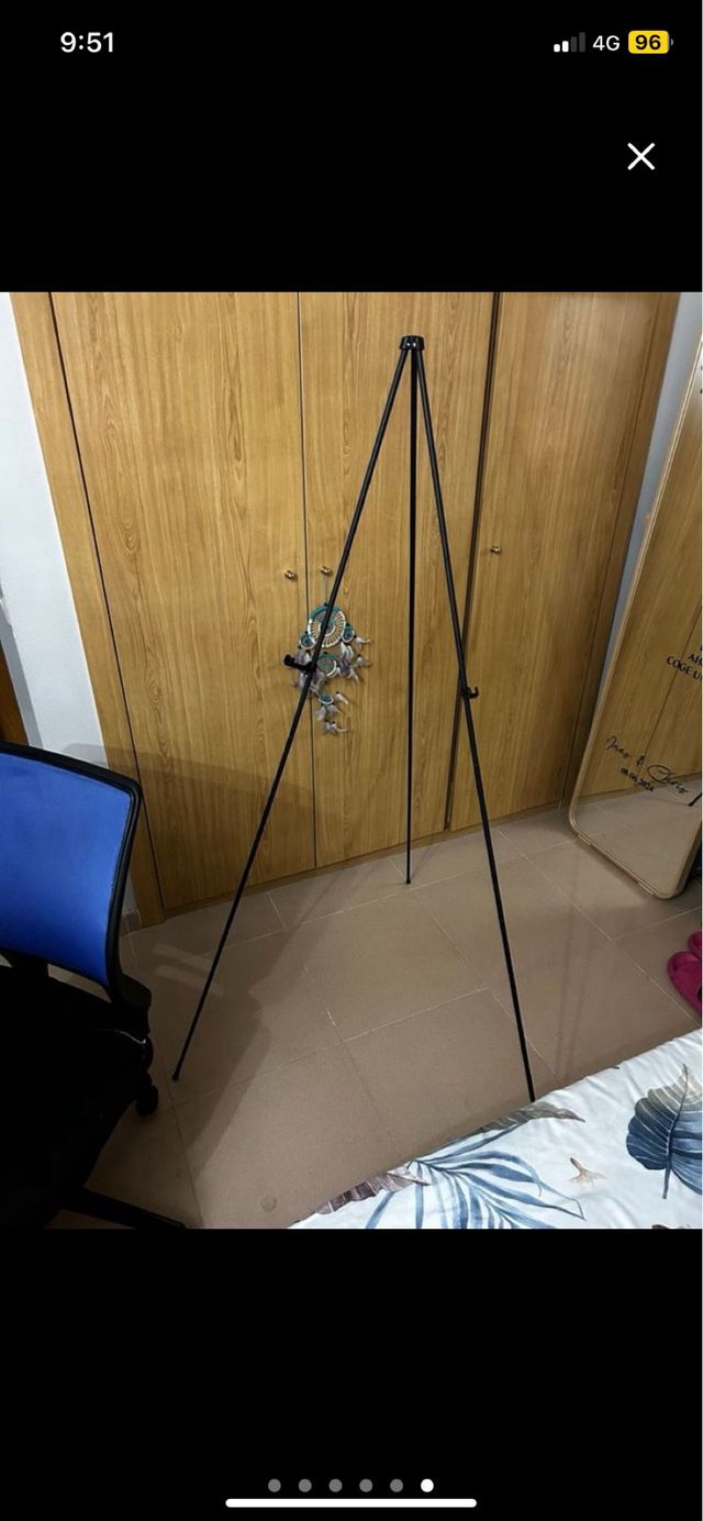 decoracion boda con tripodes 