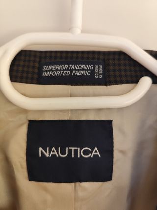 Chaqueta Nautica - Negra y Marrón