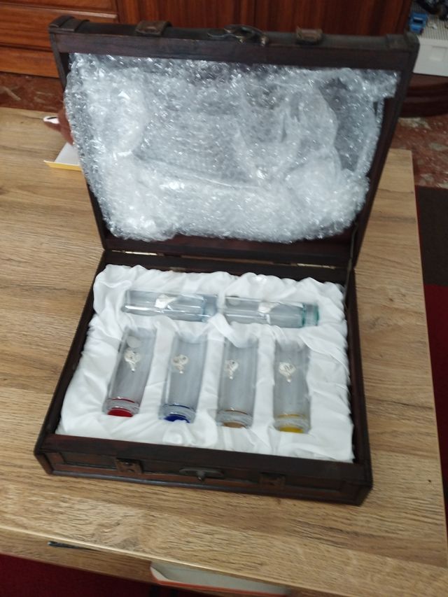 Vasos Bohemia Cristal - 4 chupitos