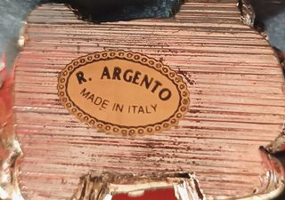 Auto d'epoca in argento 