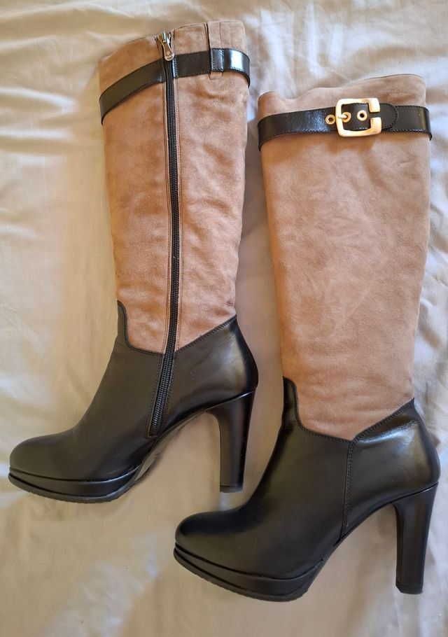 Botas altas piel Dansi