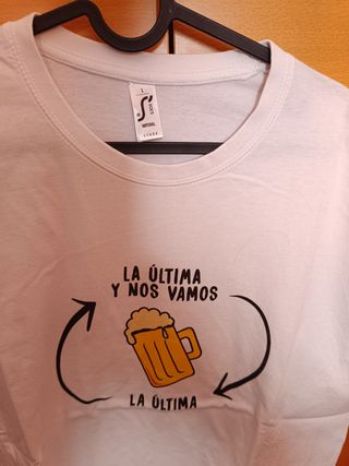 Camiseta Cerveza sin estrenar Talla L 