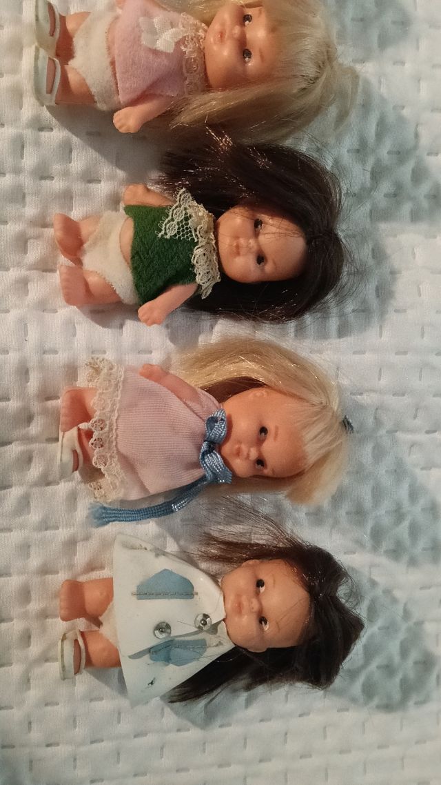 Lote 6 Muñecas Tin Tan años 60