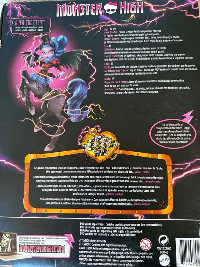 Muñeca Monster High Avea Trotter