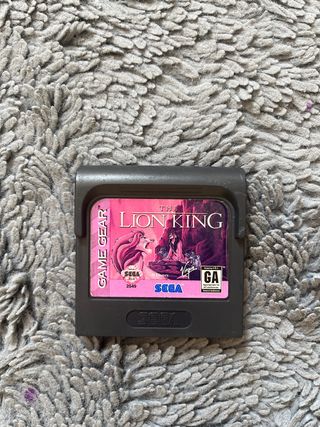 Juego Rey León Sega - Game Gear