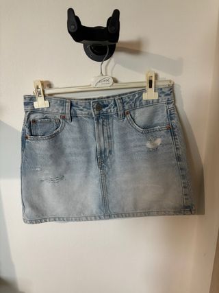 Mini gonna jeans vintage