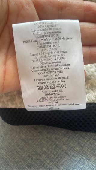 Mochila portabebés Amar su piel