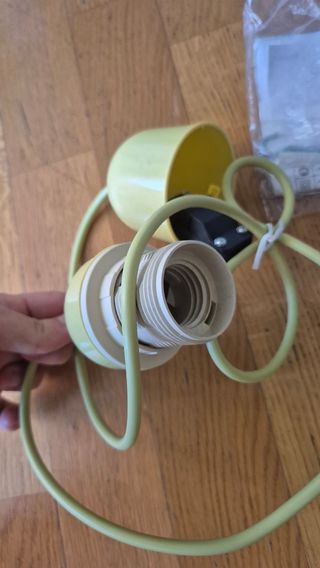 Portalampada Verde - Lampada a sospensione