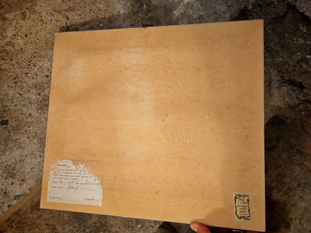 Quadro argento - paesaggio montano