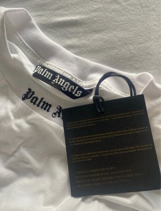 Camiseta Palm Angels blanca