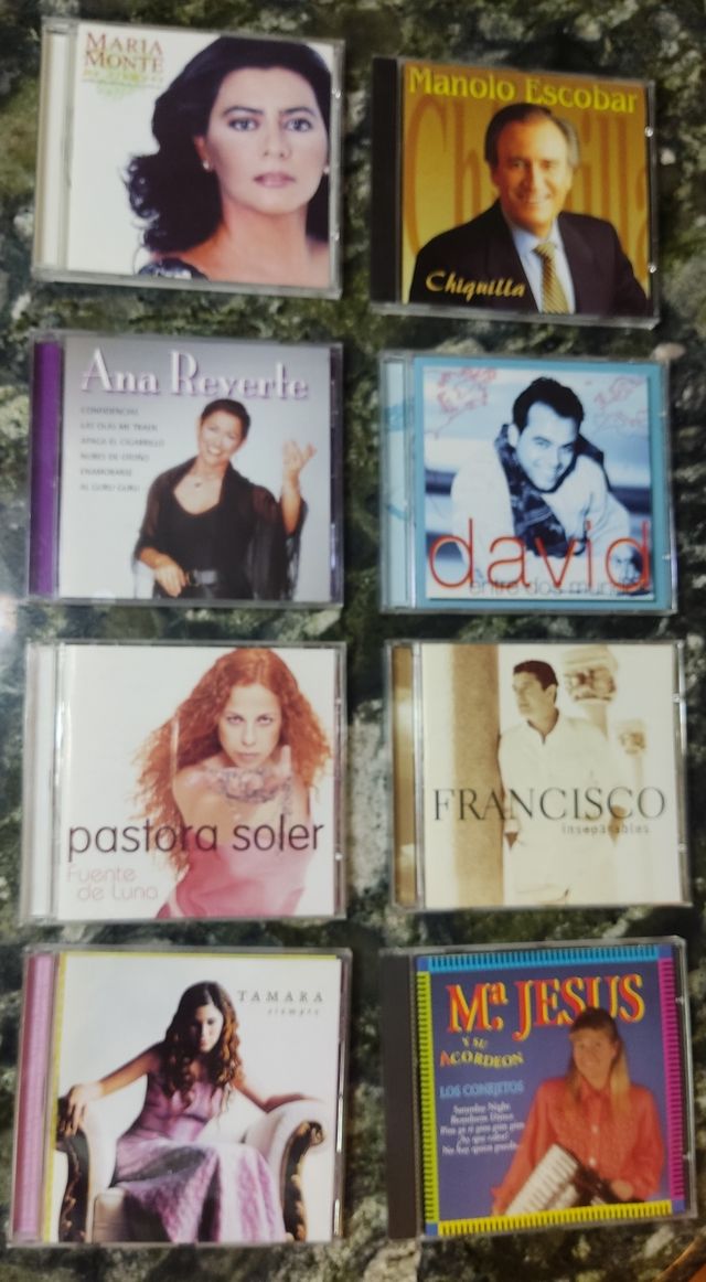 8 CDs Varios Artistas