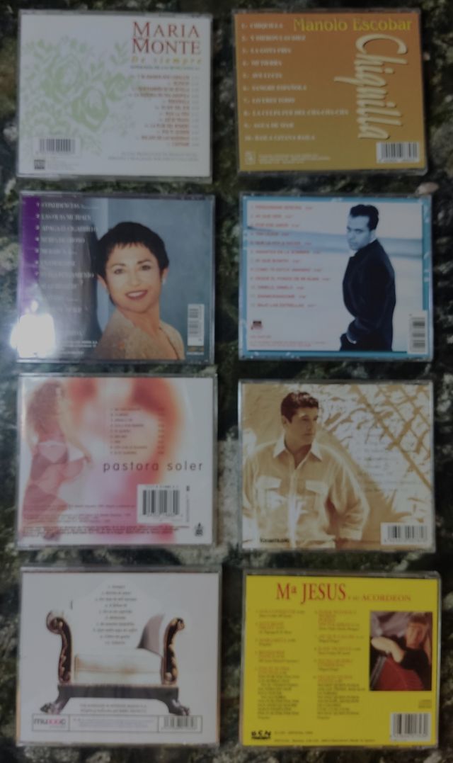 8 CDs Varios Artistas