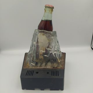 BOTELLA DE COCA-COLA CON SOPORTE DE METACRILATO