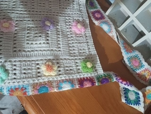 Bolso crochet multicolor