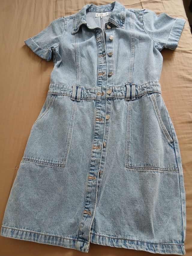 Vestido vaquero azul - Talla M