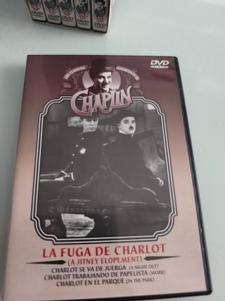DVDs Chaplin: 6 películas