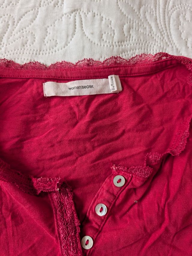 Camisa roja Women'Secret M