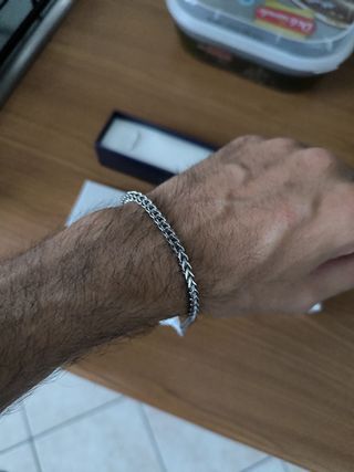 Bracciale 4you acciaio - uomo