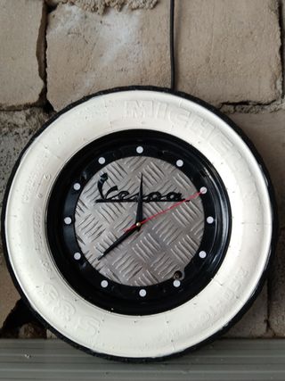 Reloj Vespa - Decorativo